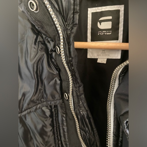 G-Star Raw Colorado Quilted Black Bomber Jacket - Picture 4 of 8